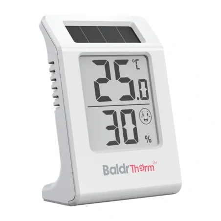 BALDRTHERM E0587TH Solar-Powered Thermohygrometer